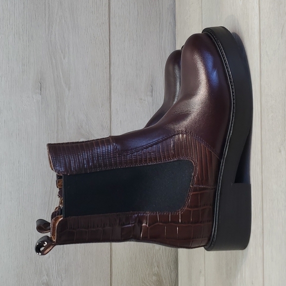 NEW Jeffrey Campbell Edmond High Top Western Womens Leather Booties shoes - Picture 3 of 16